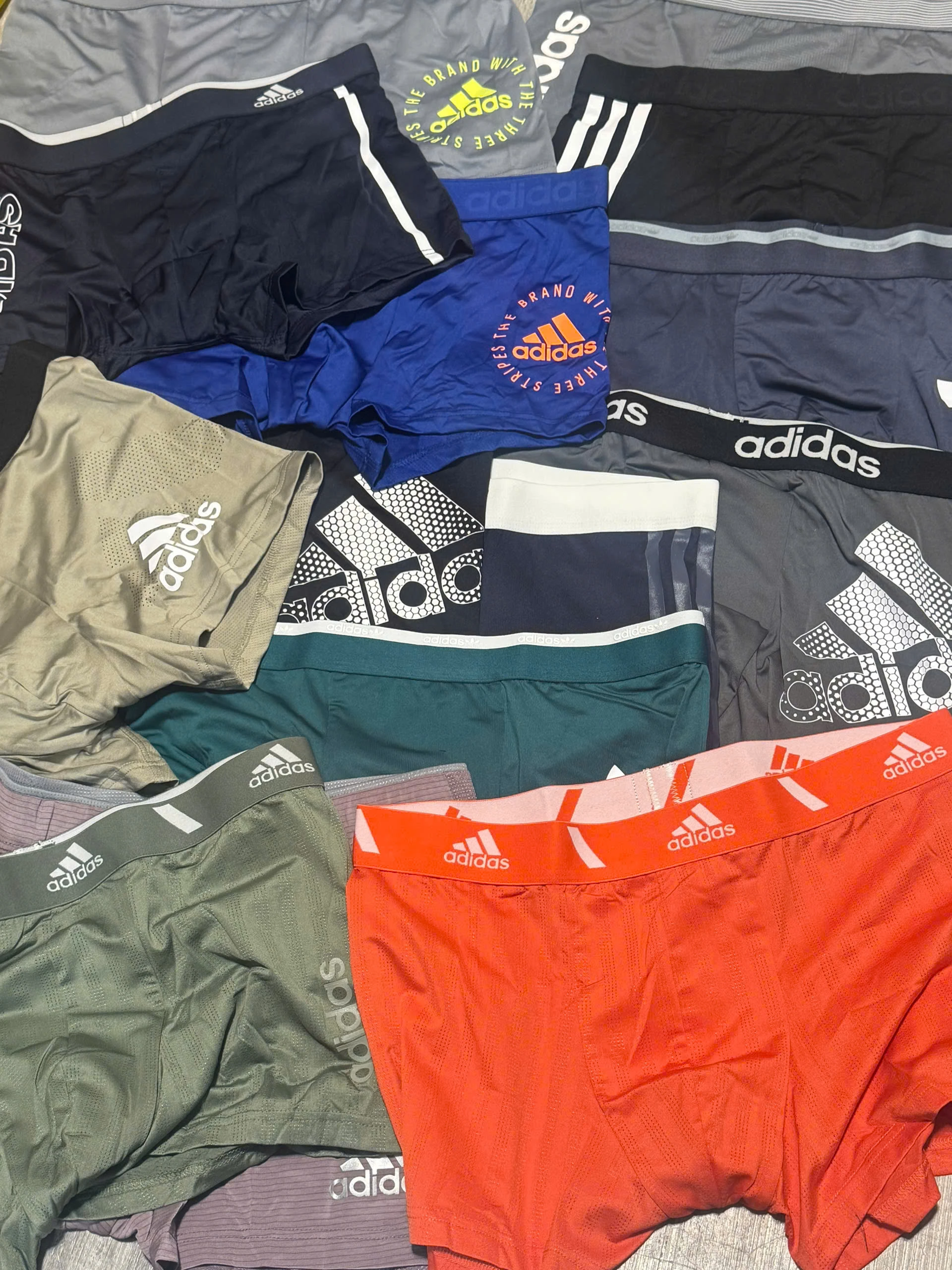 Quần Boxer Adidas Nam – Thoáng Khí, Co Giãn, Mặc Cả Ngày Không Khó Chịu